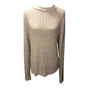 Ultra soft cozy Forever 21 ribbed ultra soft lightweight gray sweaters size 3X